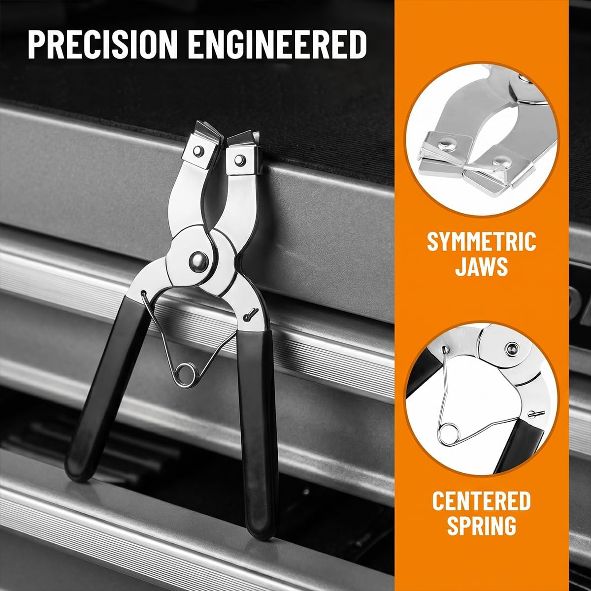 Piston Ring Expander Pliers with 40 mm Opening