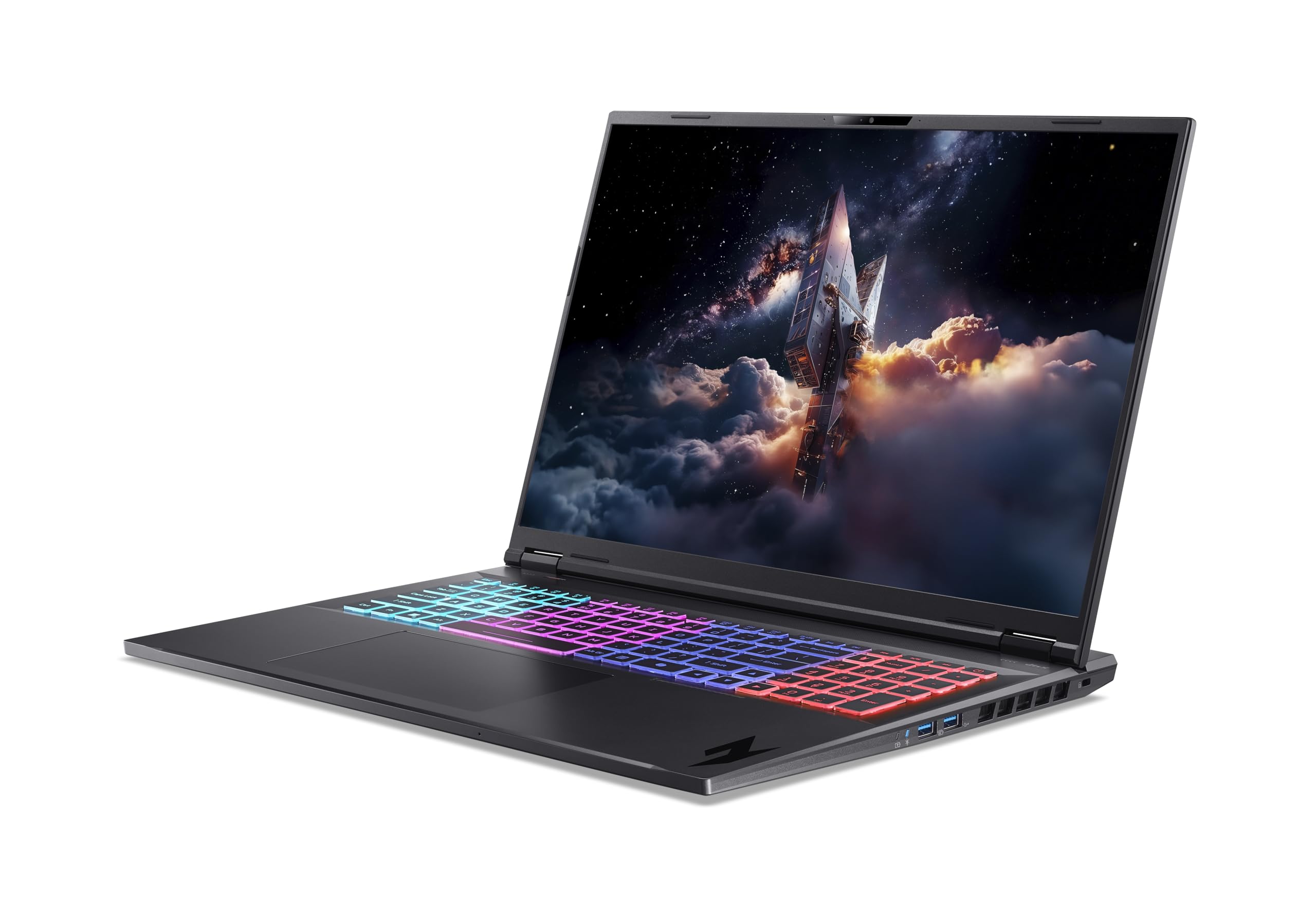 Acer Nitro 18 AI (AN18-61-R31H) Gaming Laptop 18" WUXGA IPS 165Hz Display, AMD Ryzen Al 7 350, 16GB RAM, 1TB GB SSD, NVIDIA GeForce RTX 5050, Windows 11, Tastiera QWERTZ, Nero