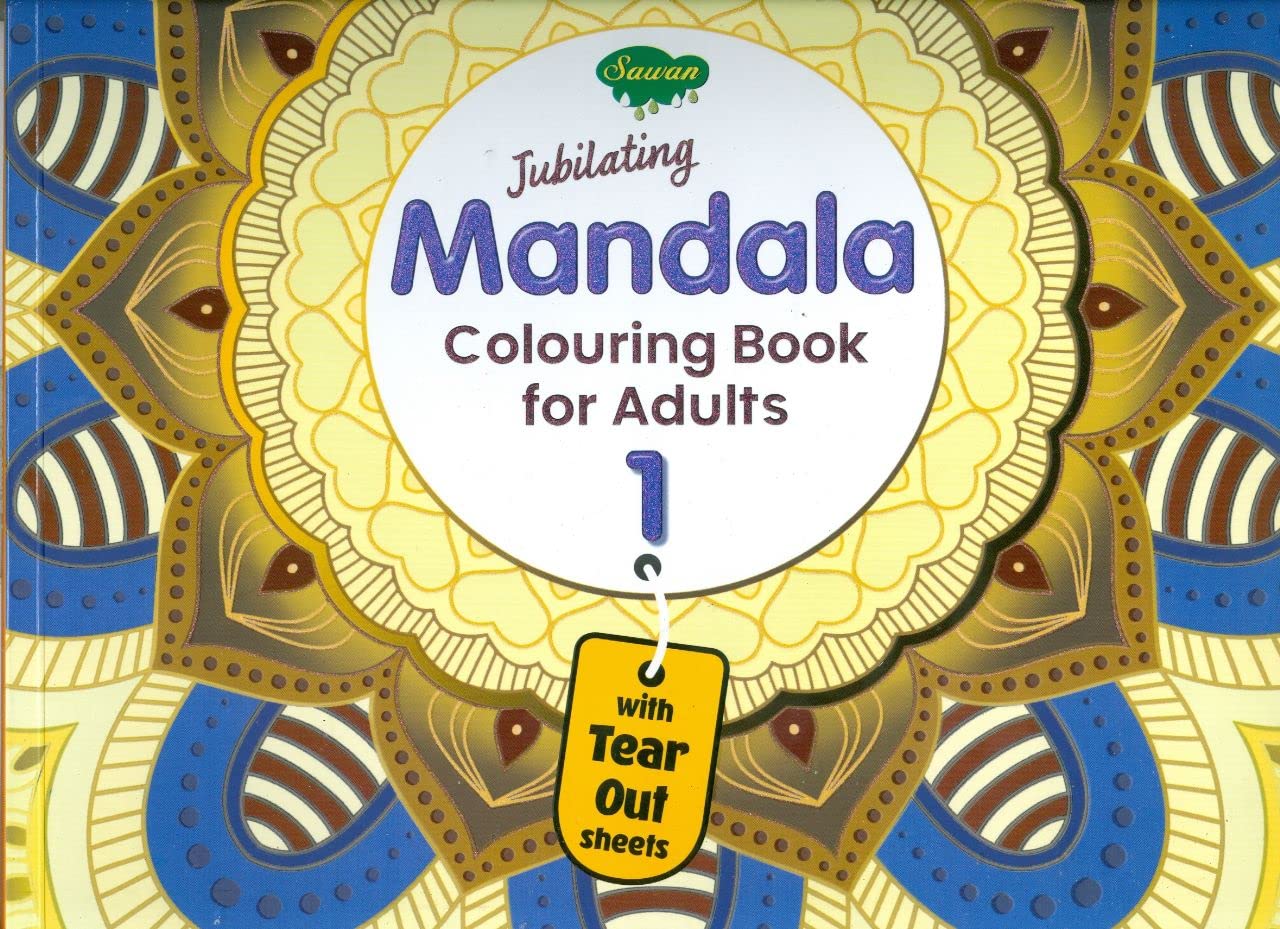 Mandala (Adult Coloring Book 1)