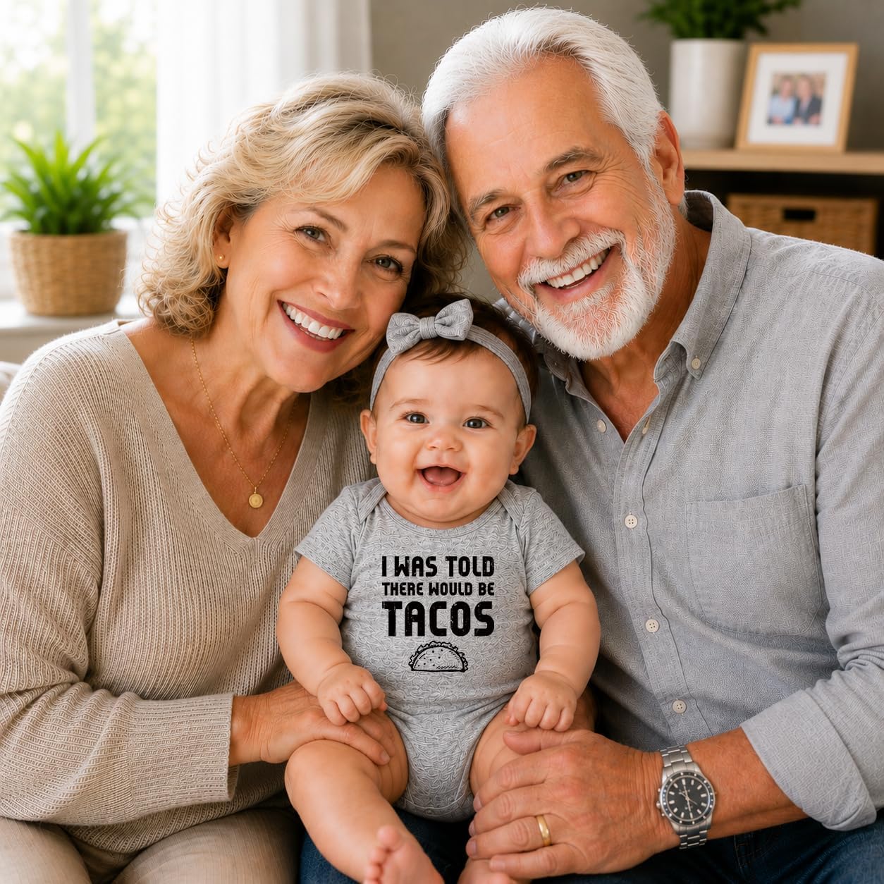 CBTwear I Was Told There Would Be Tacos Funny Baby Bodysuit