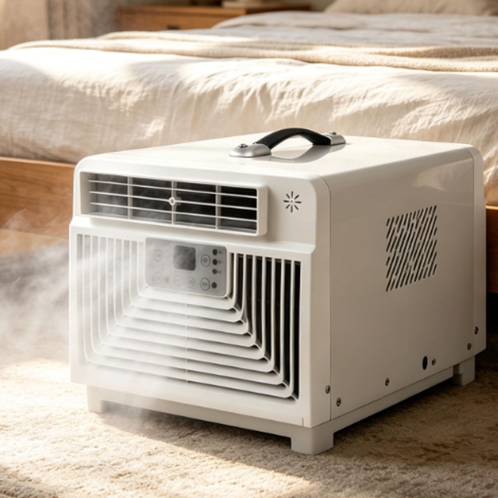 smafoseedding Mobile Air Conditioner, Portable Air Conditioner, Camping Ac Unit With 4-In-1 Cooling,Dehumidify,Fan Modes For Tent,Rv – 3400btu,42db,12h Timer,Auto-Evap,Compact Cooling+heating