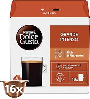 عبوة كبسولات دولتشي جوستو جراند انتنسو من نسكافيه، 16 كبسولة، 132.80 جرام