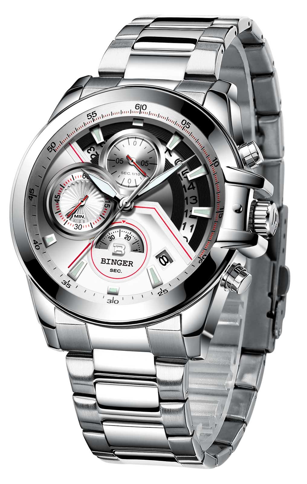 Men's Quartz Chronograph Watches Ochstin Series Rotating Bezel Male Sport Watch