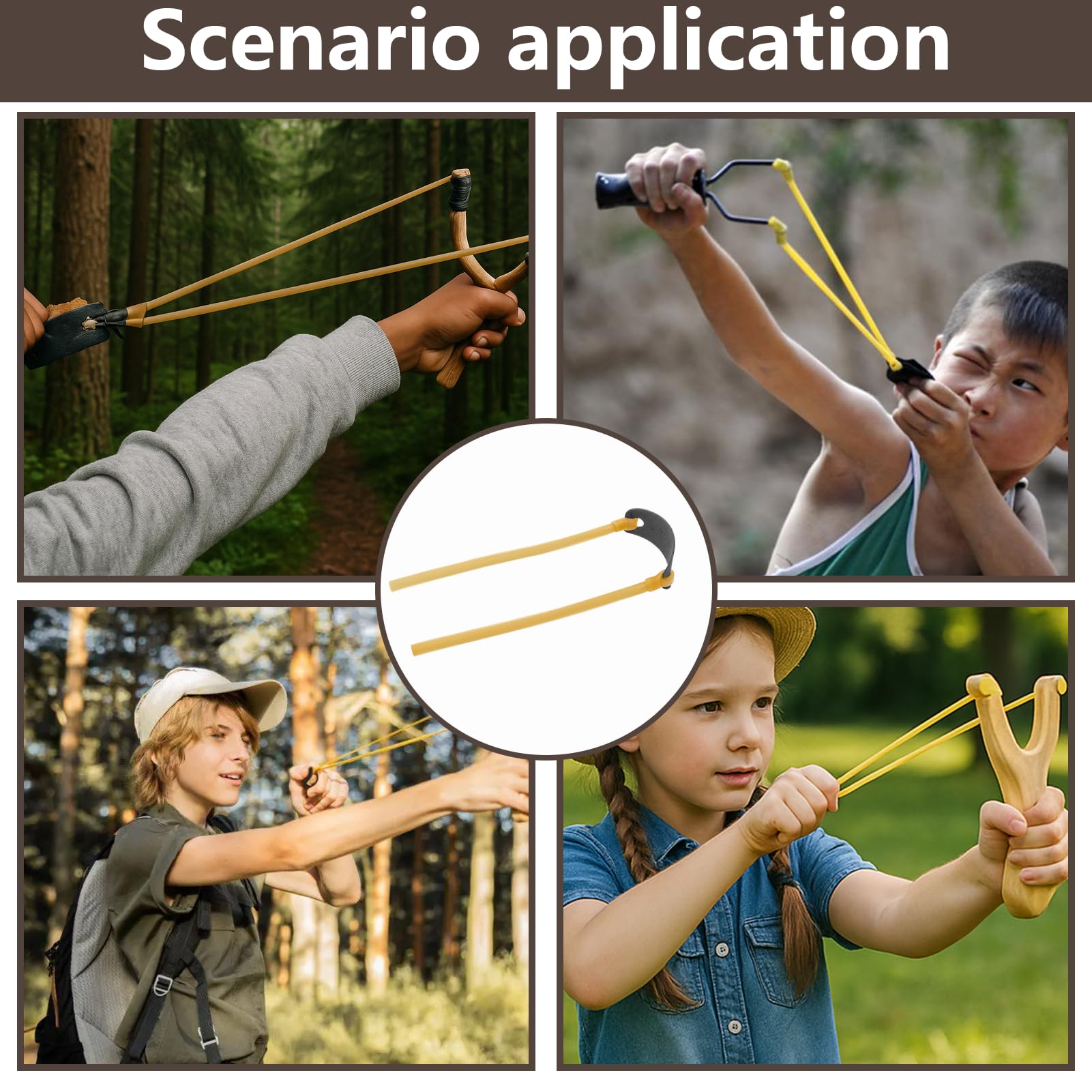Fronde lance-pierre slingshot pro de précision frondes