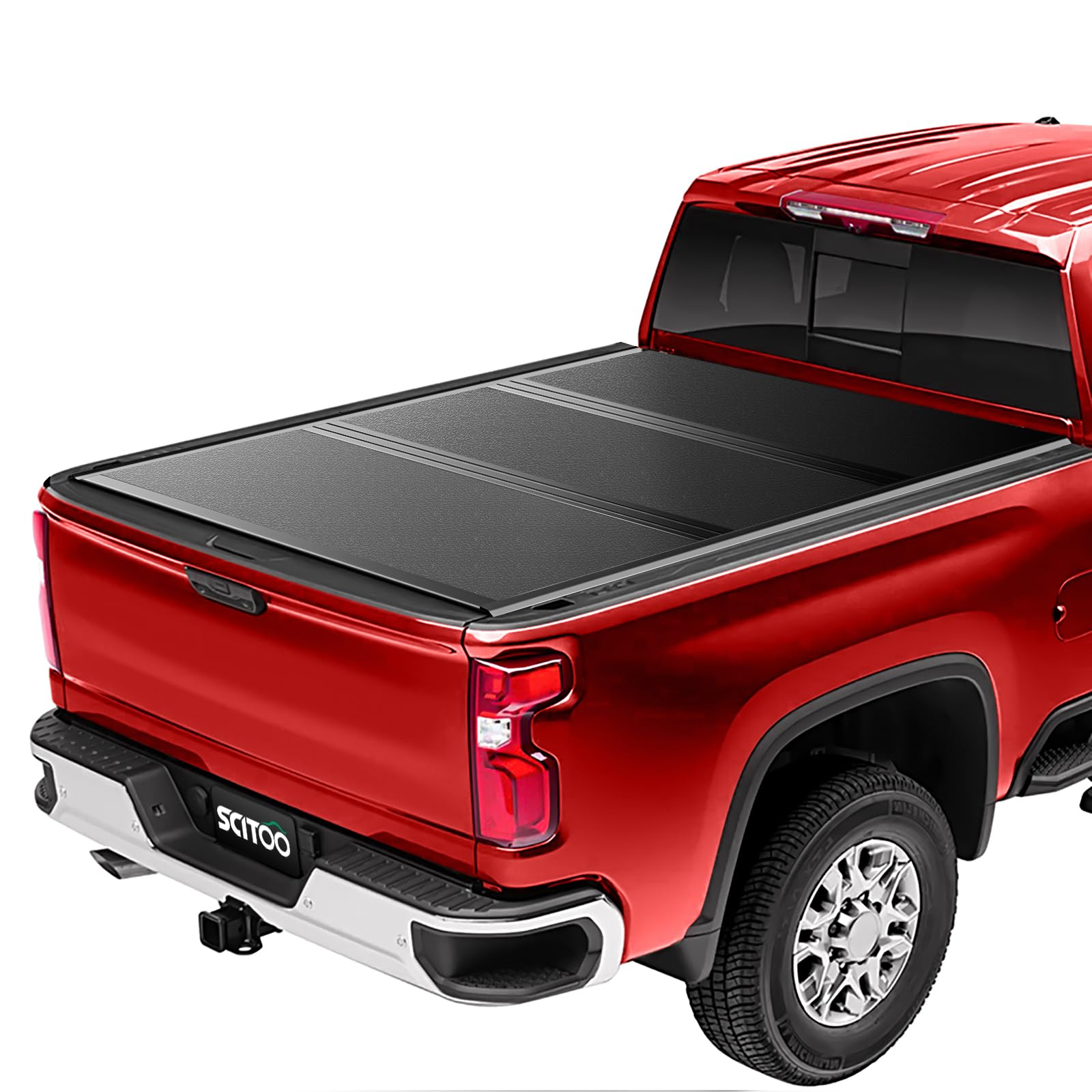 Photo 1 of ** SOLD AS IS NO REFUND/RETRUN** SEE COMMENTS!
SCITOO Hard Folding Truck Bed Tonneau Cover Fits for Toyota Tundra 2014-2017 Fleetside 5'5"Ft(67.1") Bed