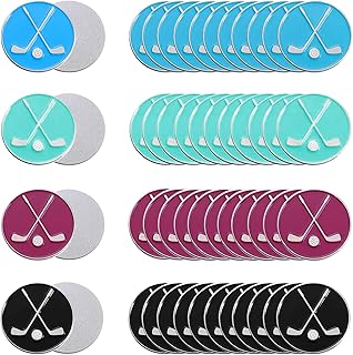 48 PCS Golf Ball Markers, Assorted Patterns – Golf Accessories for Hat Clips & Divot Tools | Gift & Partner Accessories Set for Men, Women, Golfer
