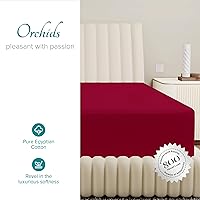 Vista 154 de Carressa Linen Sábana bajera ajustable 100% algodón tamaño King – Sábana bajera de 800 hilos King de algodón, lujosamente suave, refrescante