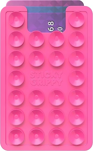 Miniatura 10 de Soporte para tarjeta de teléfono con ventosa, cartera para teléfono, accesorio adhesivo de silicona para iPhone y Android, soporte para teléfono de