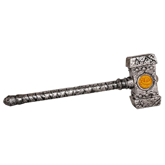 Foto 6 de 7 de Toyland® - Martillo de Guerra Ligero y Realista de 40 cm (15") - Accesorios para Disfraces de Thor y Vikingos