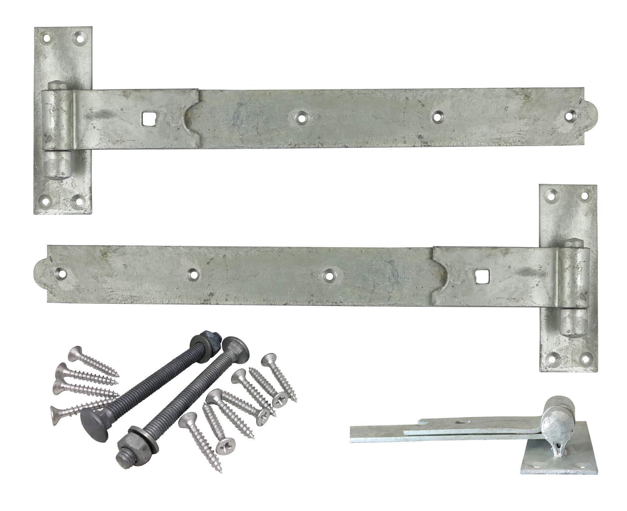 Timco Hbs350g Hook-Band Straight Pair Galv 350Mm