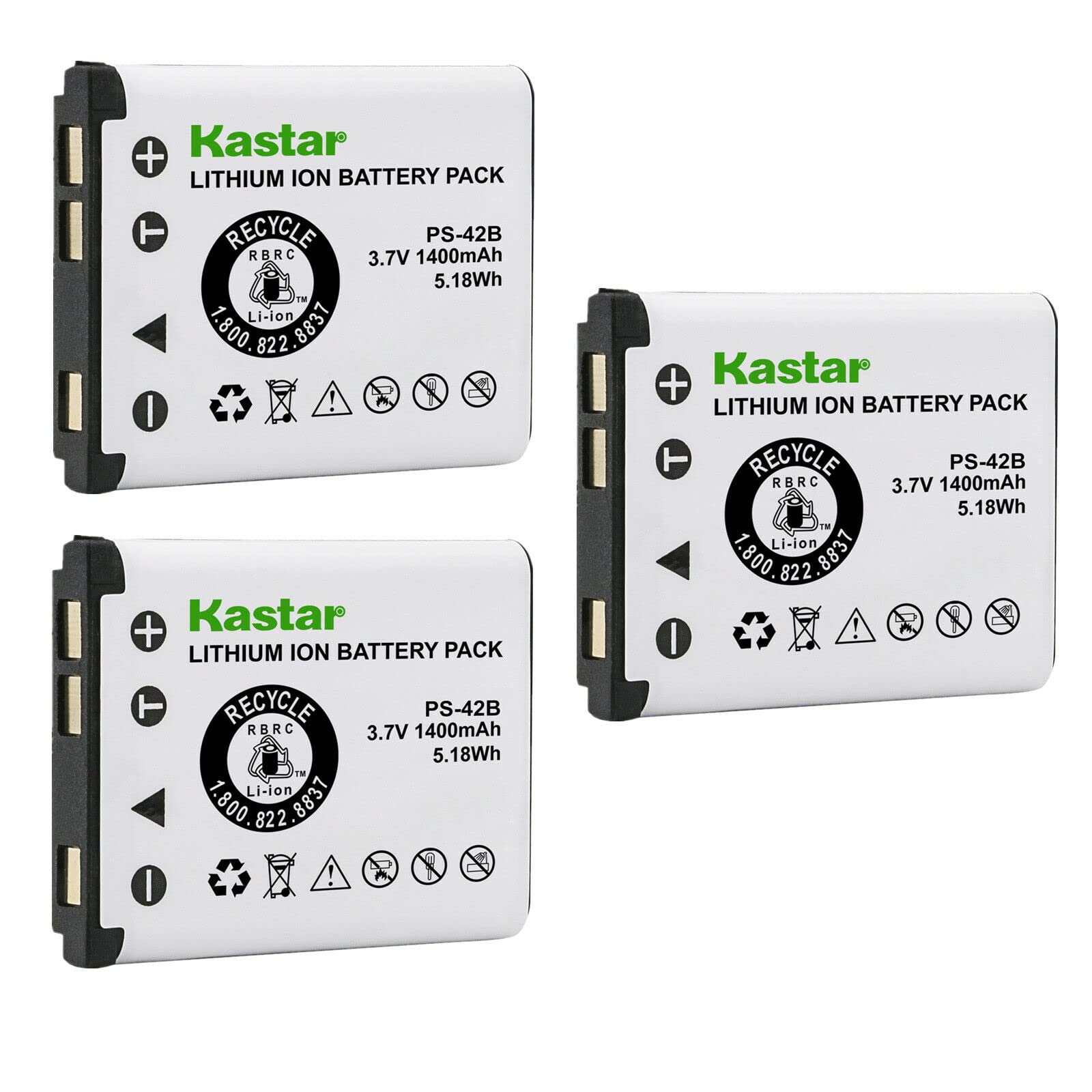 Kastar Battery 3-Pack Replacement for Steelseries Arctis Nova Pro Wireless Headset, Arctis Nova Pro Wireless Headset for Xbox, Arctis Nova Pro Wireless Headset for PlayStation