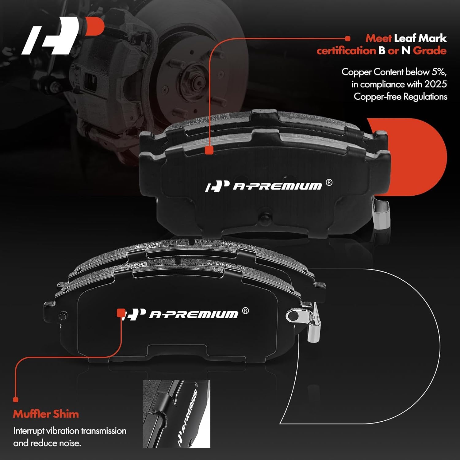 A-Premium Front & Rear Disc Brake Rotors and Ceramic Pads Kit & Wheel Bearing and Hub Assembly Compatible with Nissan Altima 1993-2001, Sentra 2000-2001 & Infiniti G20 1999-2001, 12-PC Set