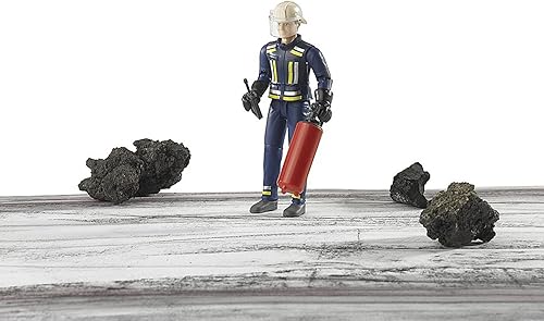 Miniatura 5 de Bruder bworld 60101 Fireman - Piel mediana con accesorios