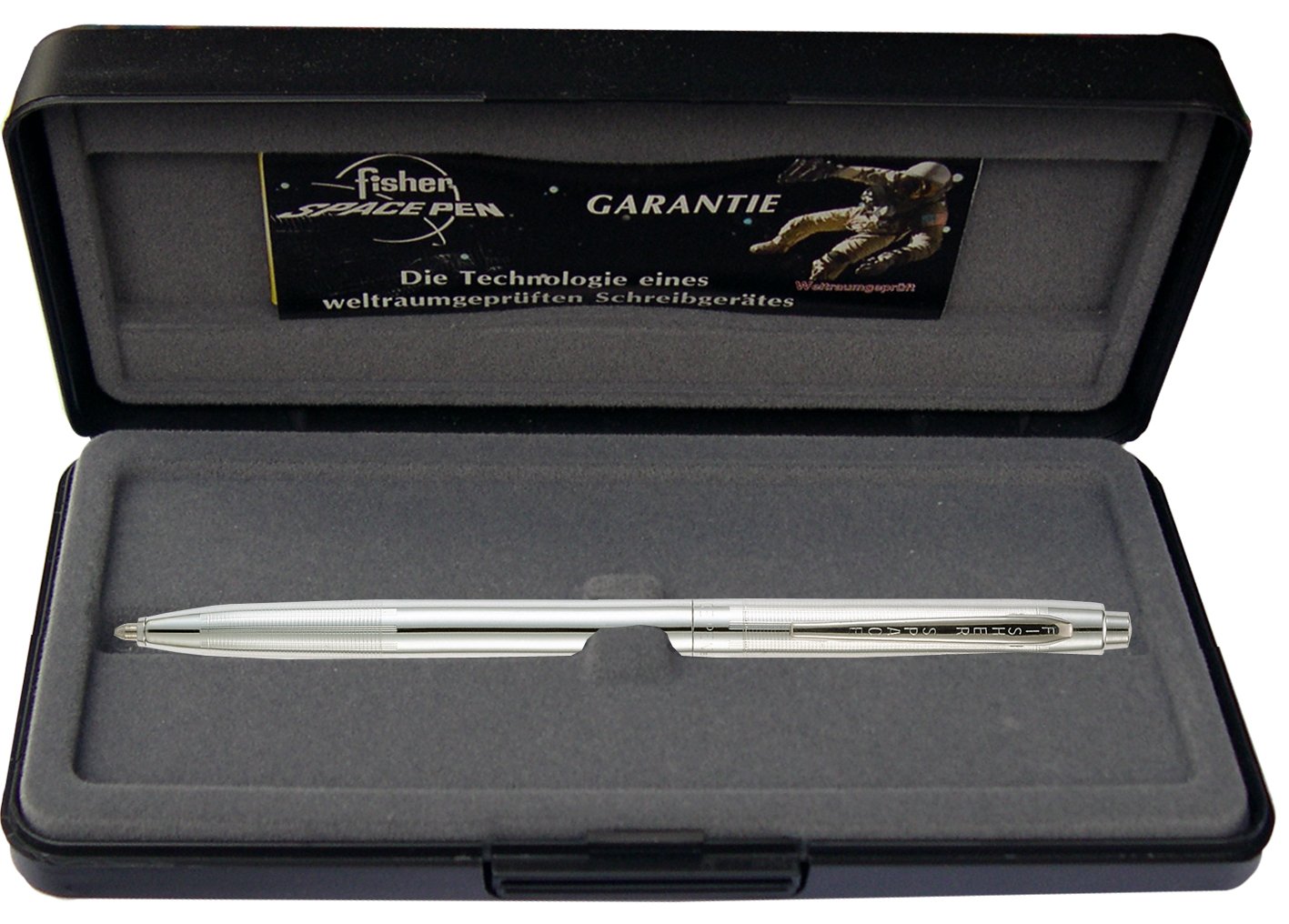 Fisher Space Pen Shuttle Kugelschreiber – Schreibt In Schwerelosigkeit, Bei -30°C Bis 250°C, Mit Geschenkbox