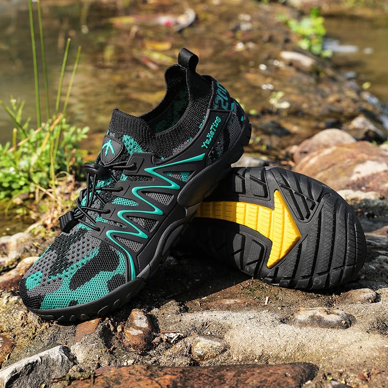 Image of Water Shoes Wide Toe Men Women Quick Drying Swim Beach Aqua Shoes for Water Sport Diving Hiking Sailing Travel
