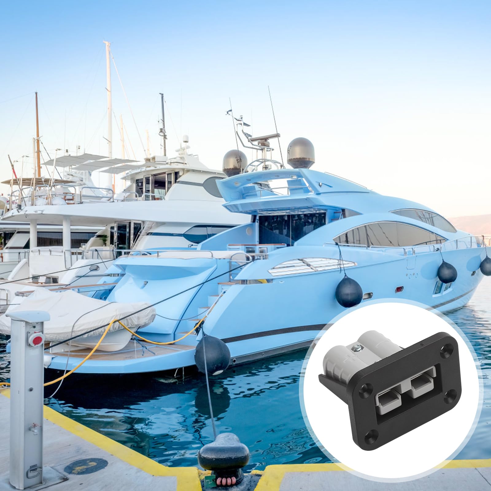 Anderson SB50 Connettore 50 A 2 pezzi per batteria