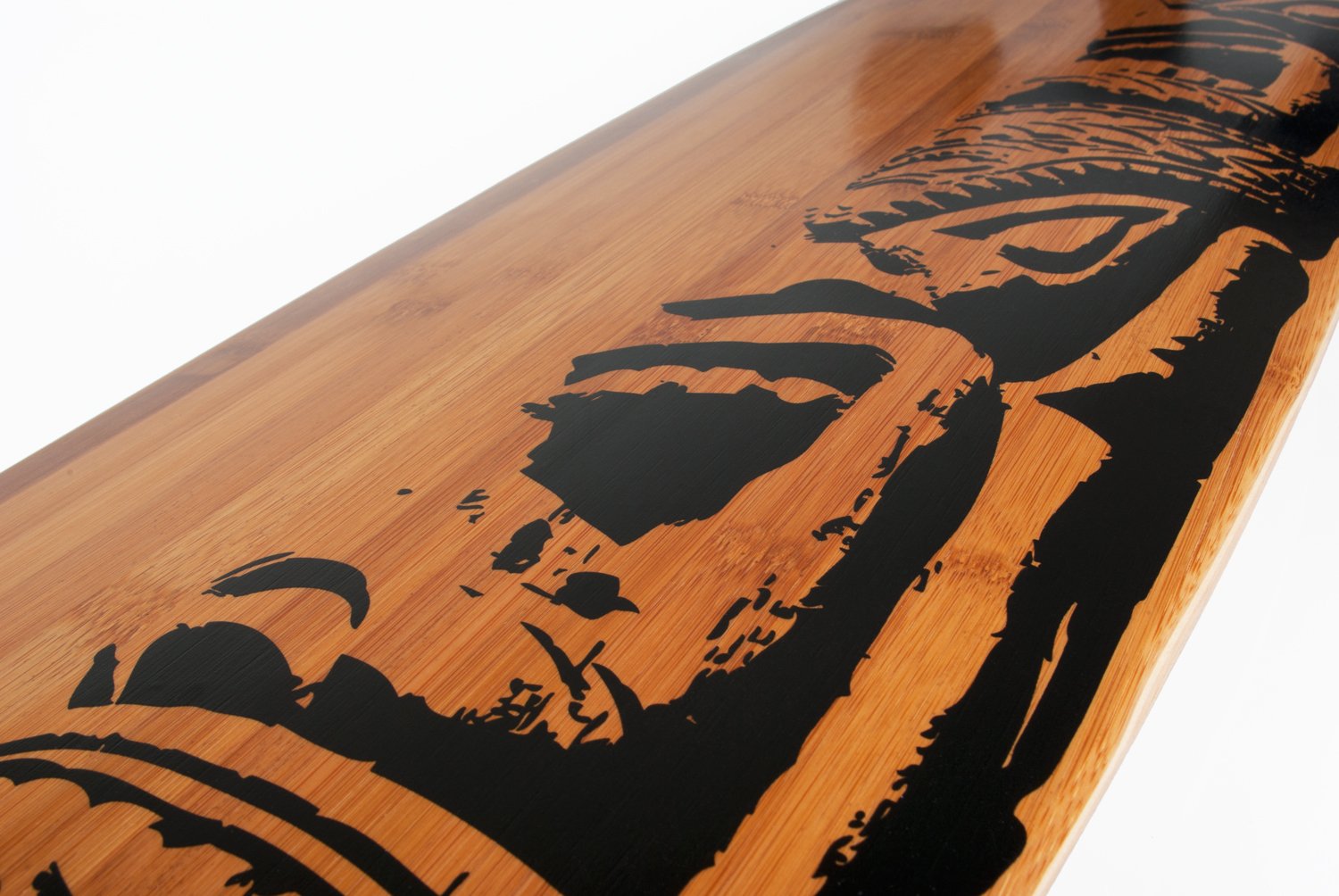 Jucker Hawaii - Cruiser Makaha - Longboard Pintail Bamboo en 6 variantes