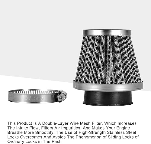 Miniatura 3 de GOOFIT Filtro de aire de repuesto para CB CG 200cc 250cc Gy6 150cc Motor ATV Quad 4 Wheeler Go Kart Buggy Scooter Ciclomotor Dirt Bike