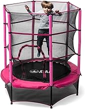 ATAA 140 Children's Trampoline – Trampoline for Boys and Girls with Safety Net Ideal for Indoor and Outdoor