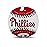 Franklin Sports Philadelphia Phillies MLB Team Baseball - MLB Team Logo Soft Baseballs - Toy Baseball for Kids - Great Decoration for Desks and Office