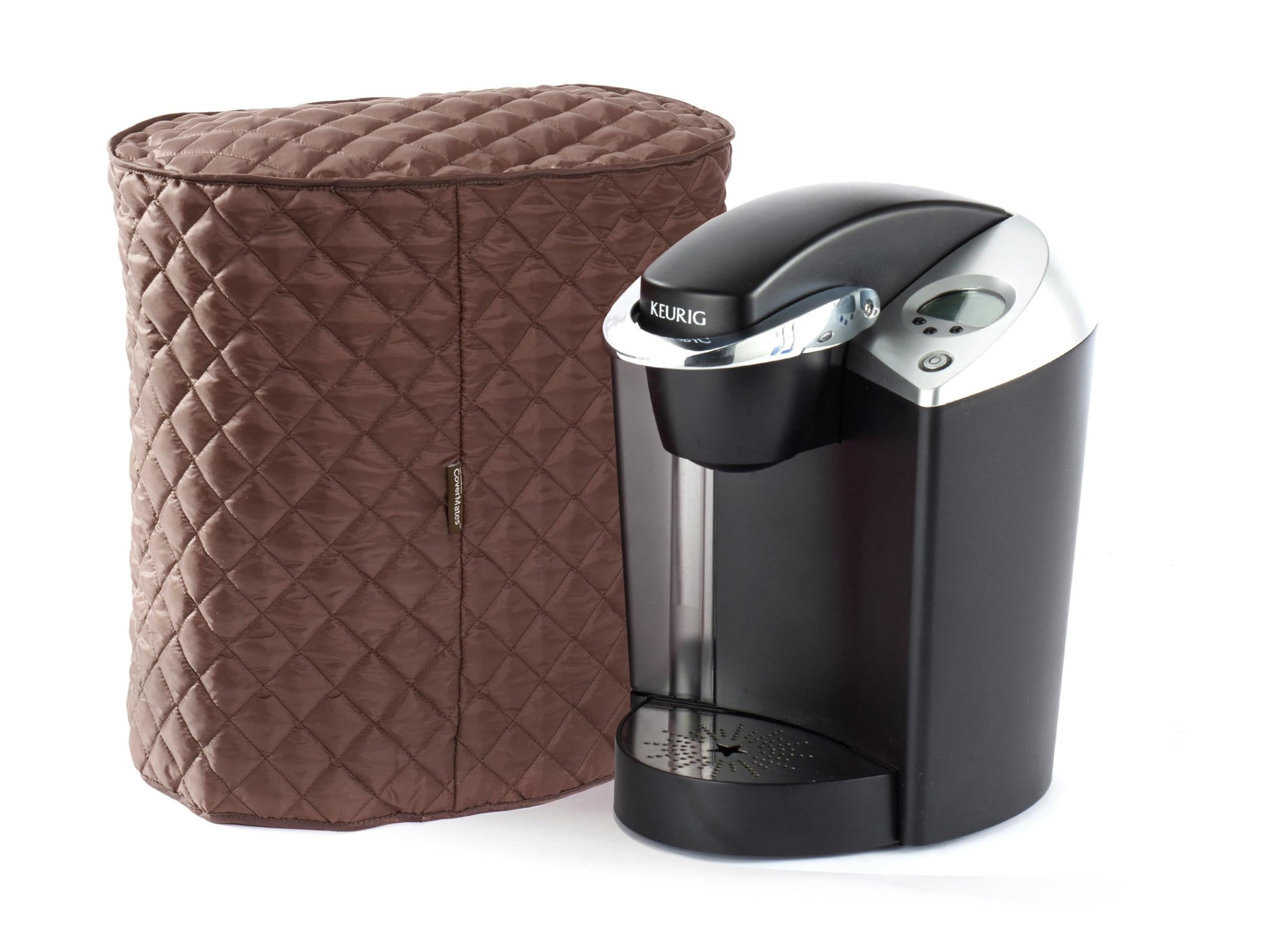 Covermates Coffee Maker Cover, 15"W x 10"D x 15"H, Bronze