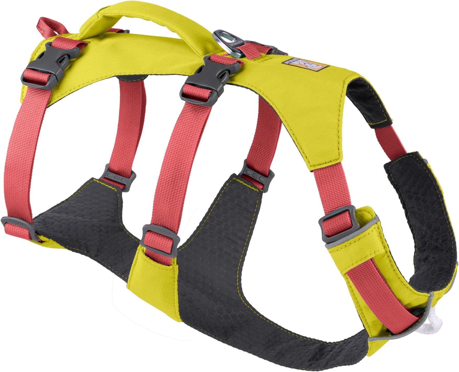 Harnais D'escalade Ruffwear Doubleback Pour Chien - Taille L/XL (81-107cm) - Gris - Résistance 8,9kN Pour Hissage