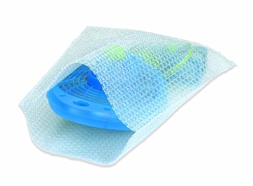 Aviditi 200 unidades 12 x 12 pulgadas bolsas de burbujas de corte rasante transparente para amortiguar embalar envío mudanza y almacenamiento