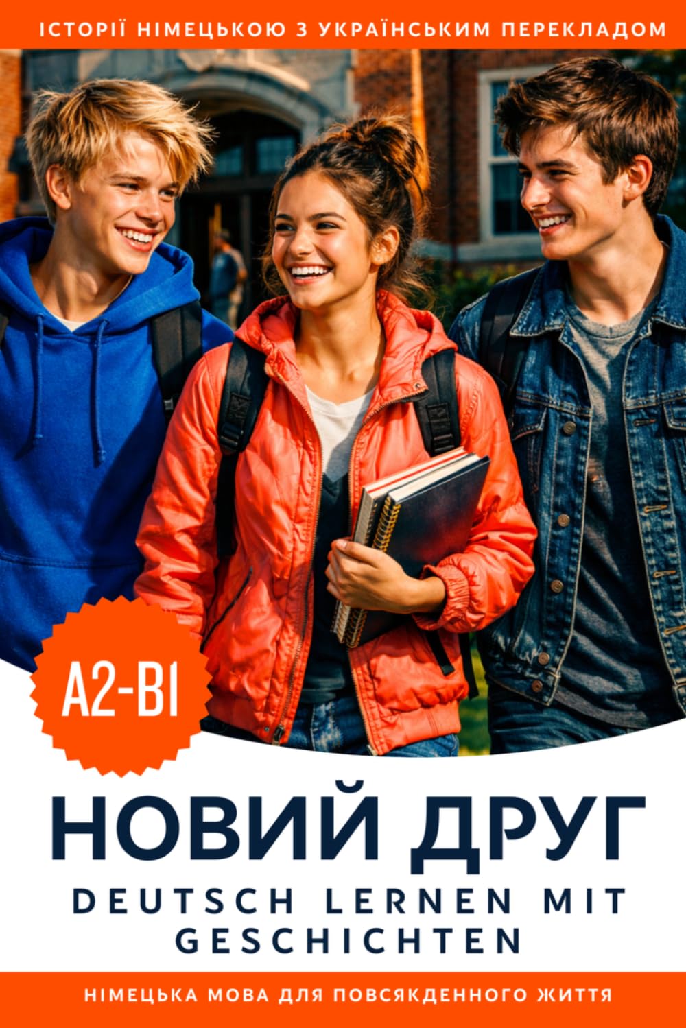 Deutsch lernen A2–B1 mit Geschichten: Deutsch-Ukrainisch Zweisprachiges Buch: Німецька з перекладом на українську – Deutsch lernen mit Geschichten und Dialogen für den Alltag