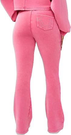 True Religion Women's Washed Herritage Bootcut Pants