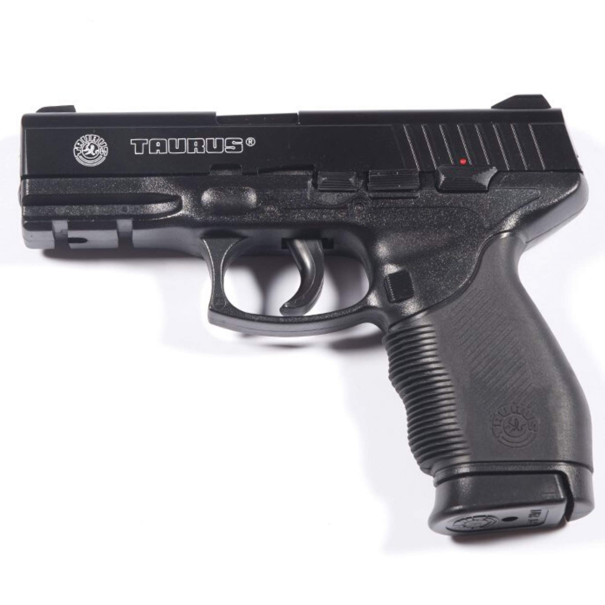 Cybergun Pistola Softair Taurus PT24/7 - Caricamento Manuale - Abs - Semiautomatica - Bax Regolabile - Caricatore 25 Pallini - Colore Nero - Replica Giocattolo