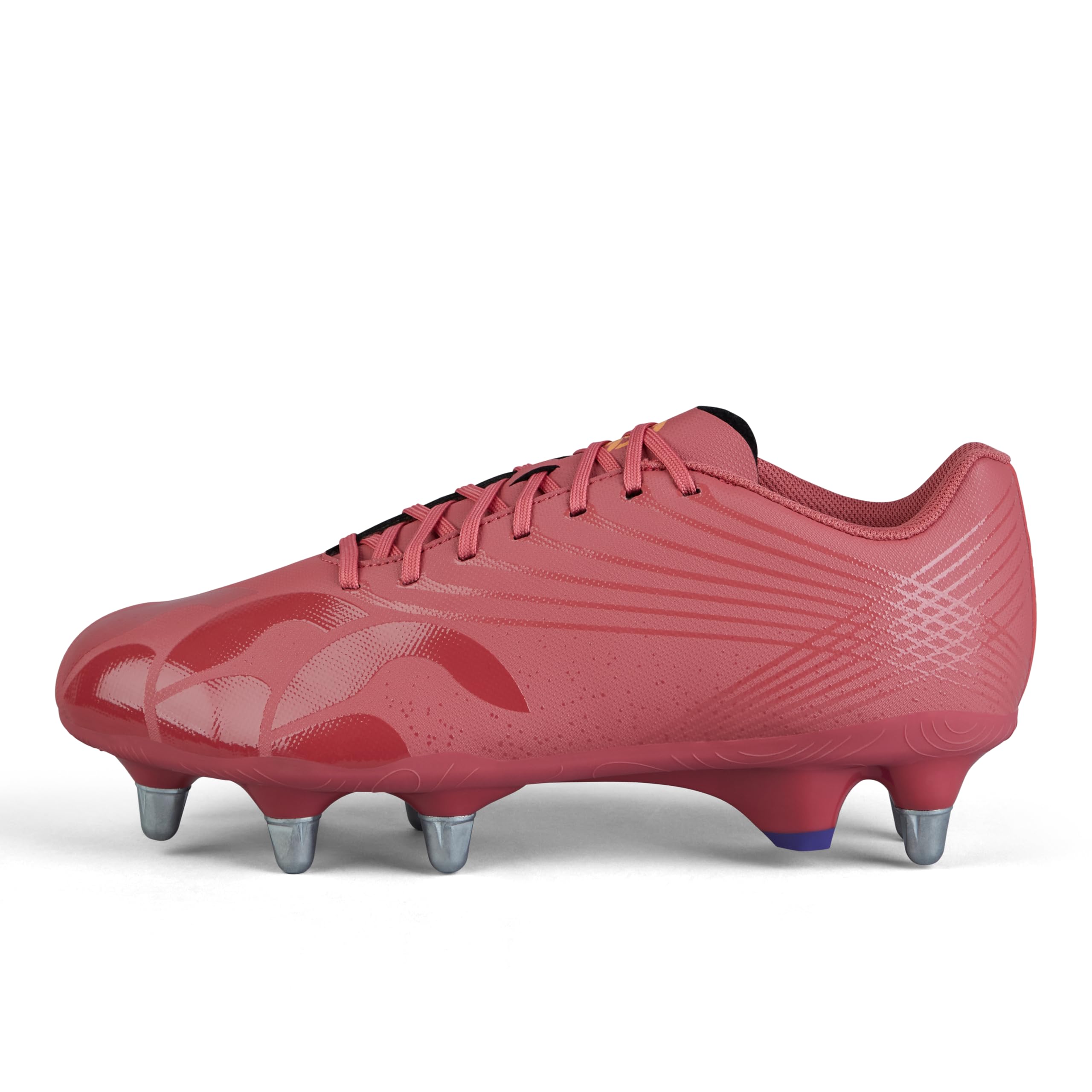 Canterbury Adult Unisex Stampede Pro Team Soft Ground Rugby Boots Soft Ground Rugby Boots, Mars Dust/Org Crush/Amber Ylw, 7.5