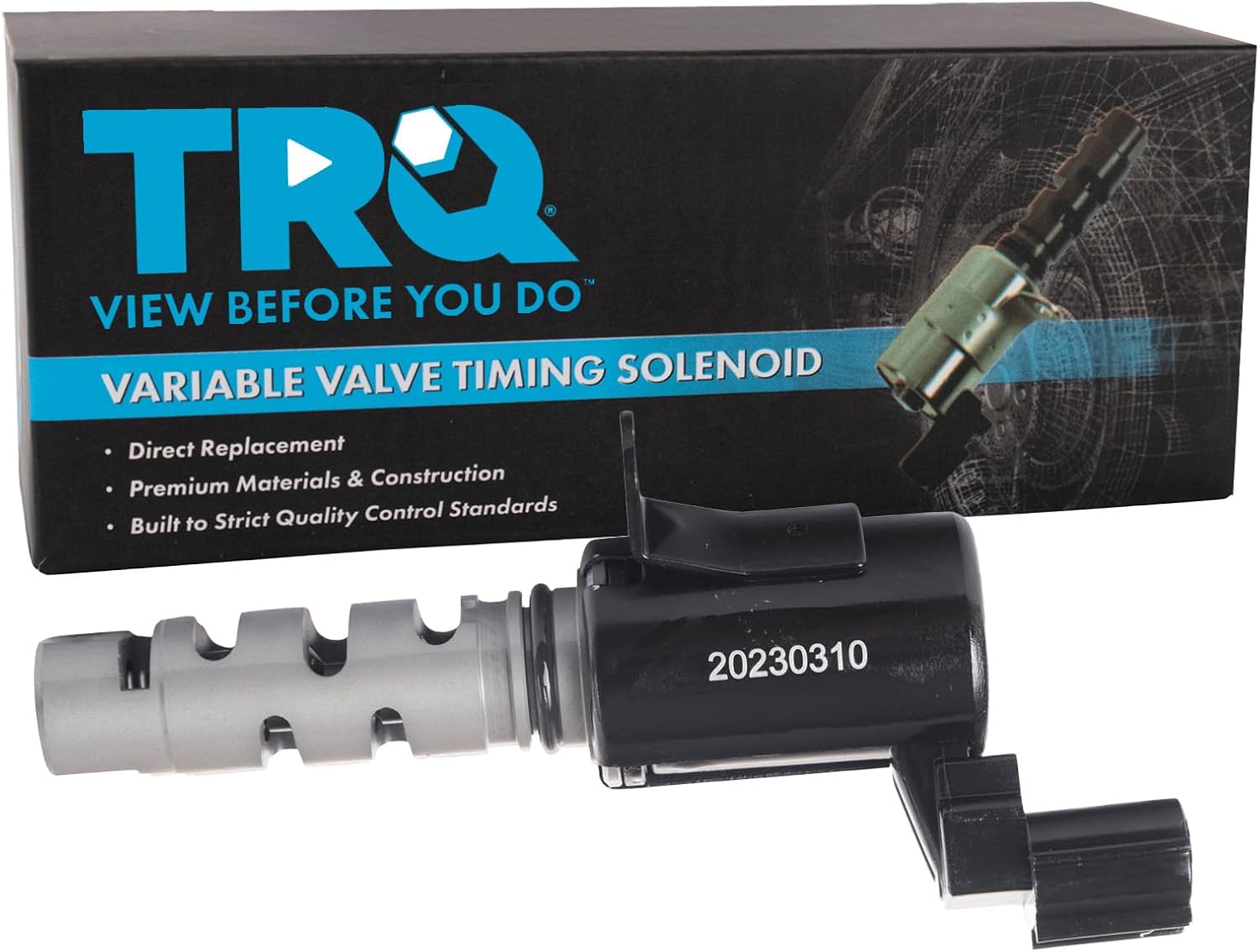 TRQ Variable Valve Timing Solenoid Compatible with 2003-2012 Hyundai Elantra 2004-2008 Tiburon 2005-2009 Tucson 2010-2011 Kia Soul 2004-2009 Spectra Spectra5 2005-2010 Sportage
