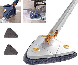 Balai Serpillère Plat à Double Usage Pour Intérieur, Lavage à La Main