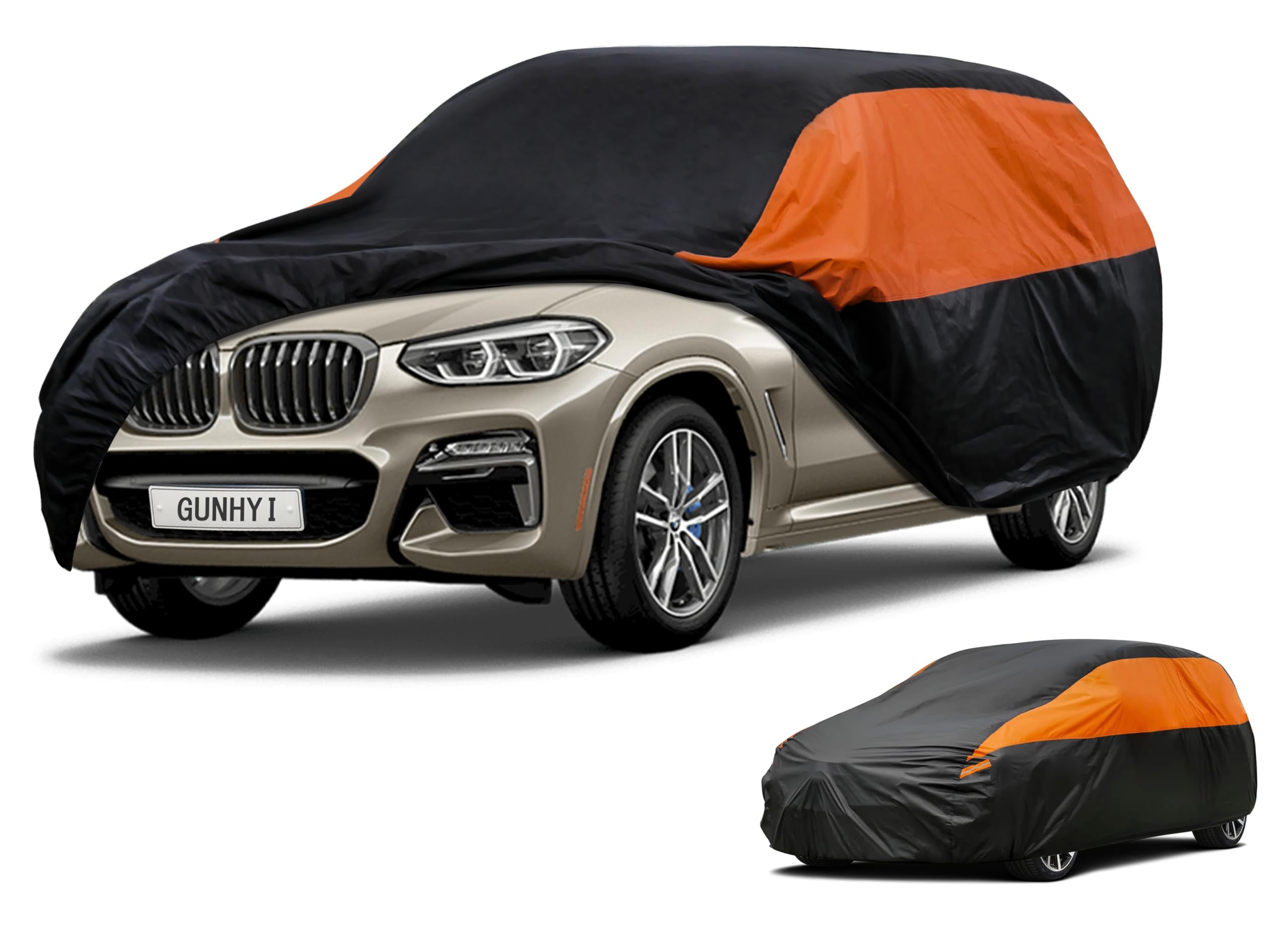 GUNHYI Waterproof Lightweight SUV Full Car Cover Custom Fit X4