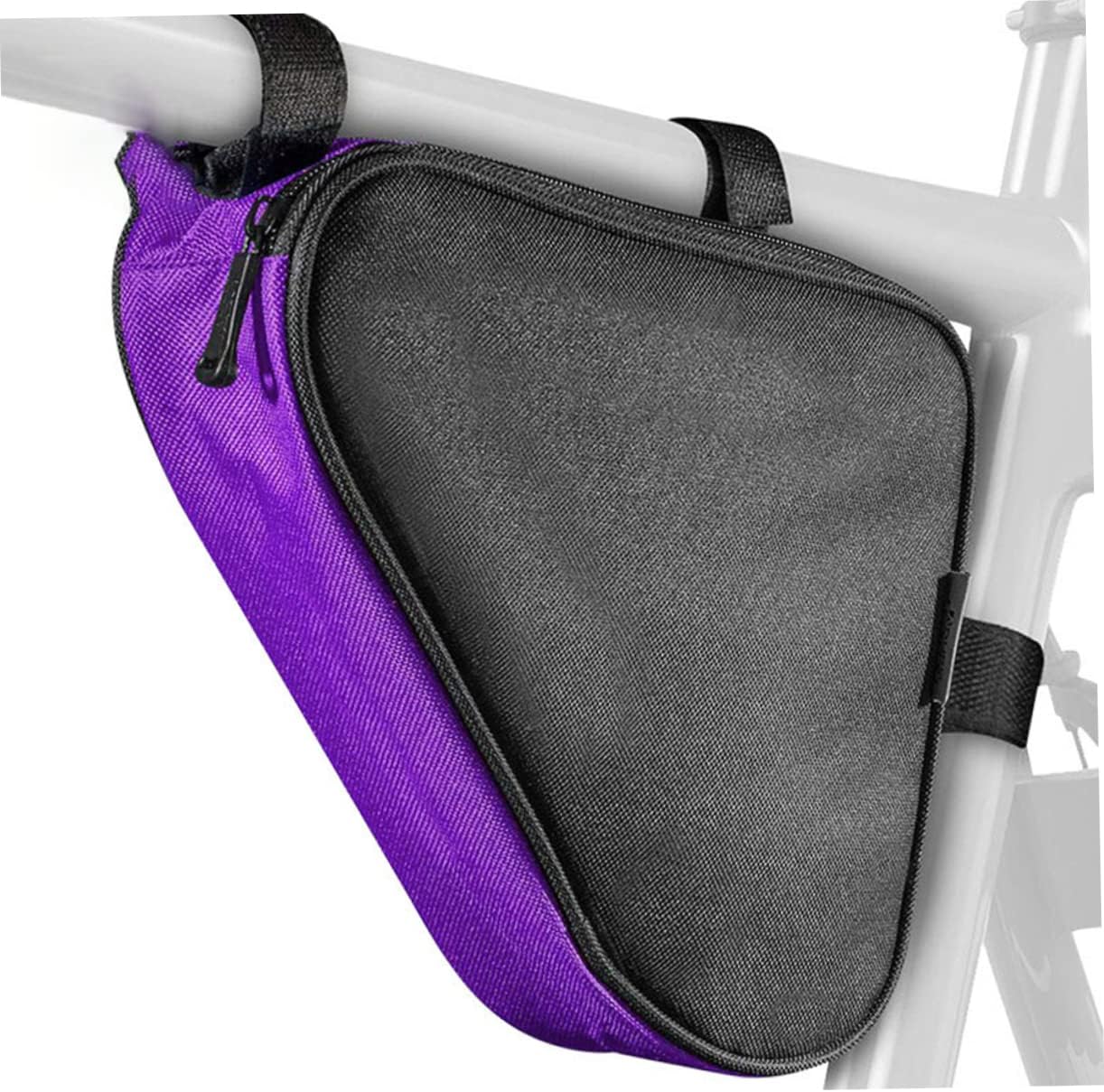 VICASKY 3pcs Accessories Bike Frame Bag Large Compartment Bicycle Saddle Phone Bag Secure Straps for Safe Ride