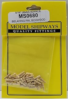 Model Shipways Belaying Pins, Boxwood 5/16
