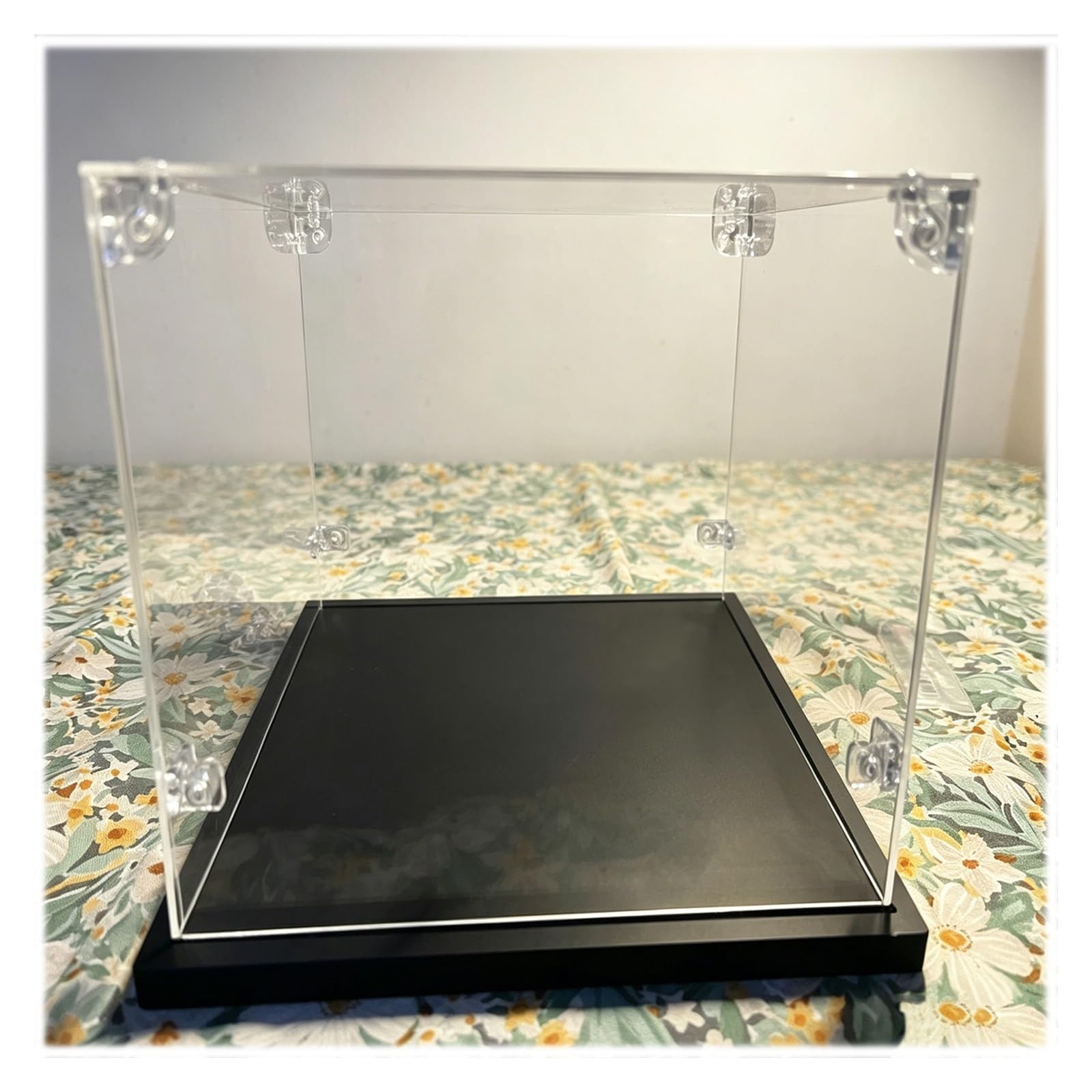 Dustproof Acrylic Display Case 6 10 14 18 22 24 Inch Tall, Artworks/ Figurine/ Toys Clear Display Box Storage Showcase, Firm Acrylic Presentation Collector Bin(50x50x50cm/20x20x20")