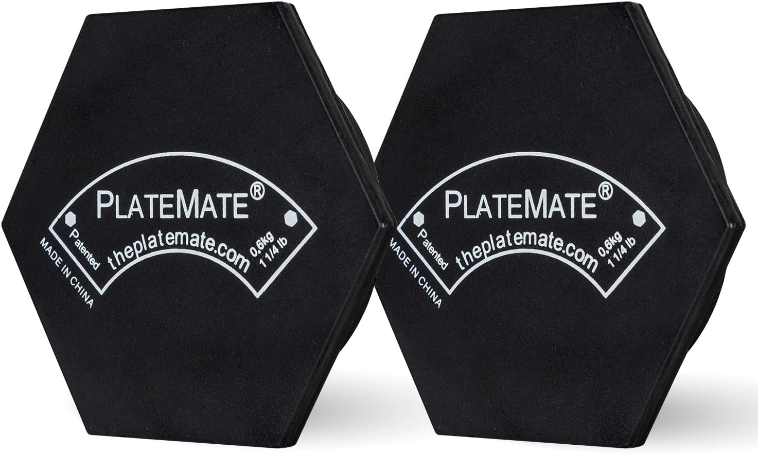 Platemates Hex Pair, 1.25 Lbs. each