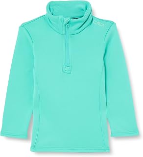 CMP Girl's Felpa in Pile Stretch Performance Half Zip