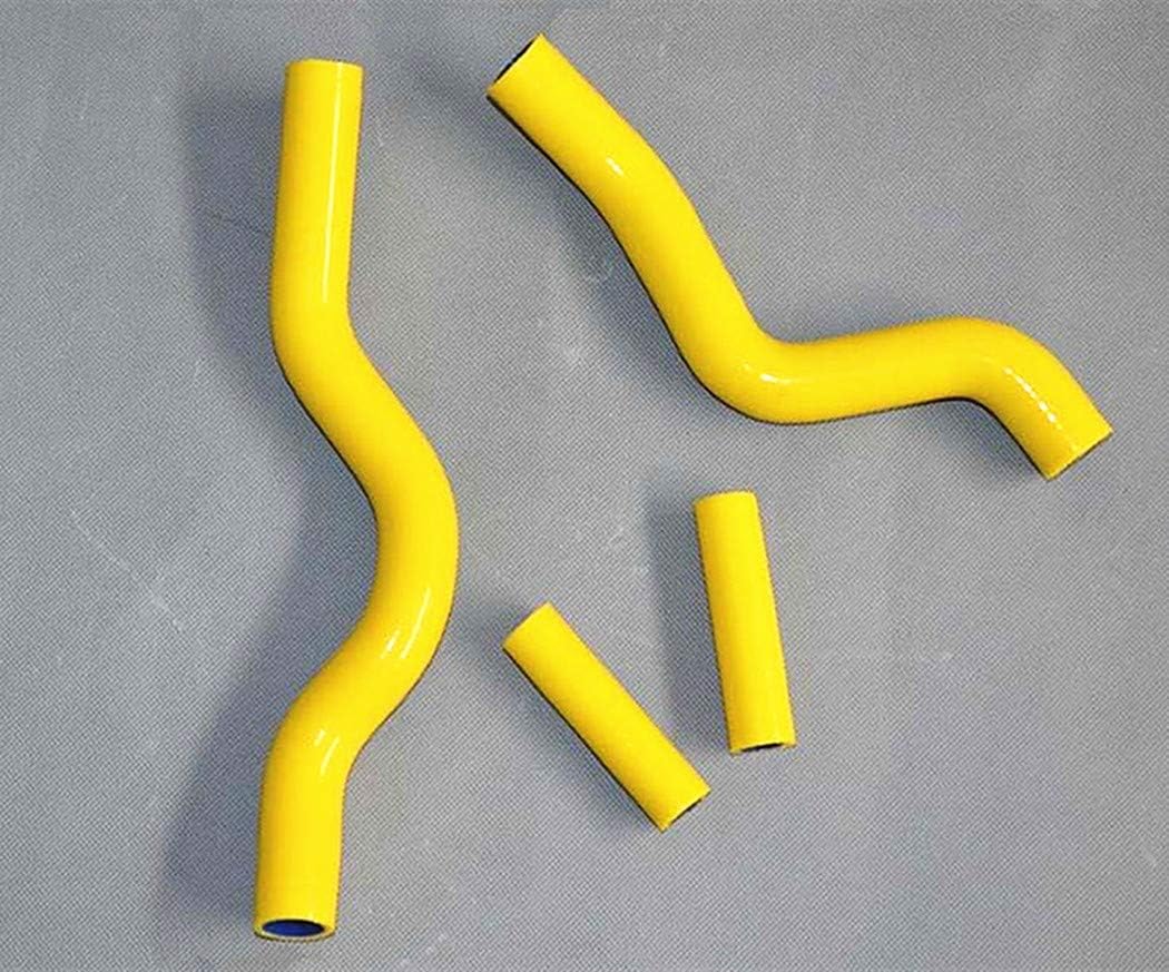 Yellow Silicone radiator hose for SUZUKI RM250 RM 250 2001-2008 2002 2003 2004 2005 2006 2007