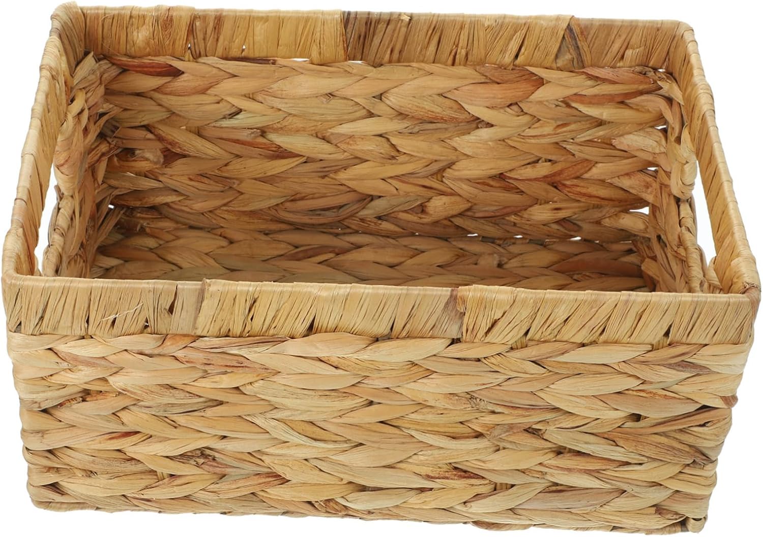 OUNONA Storage Basket Woven Basket for Home Desktop Organization Multi Functional Storage Box for Clothes Books and Sundries