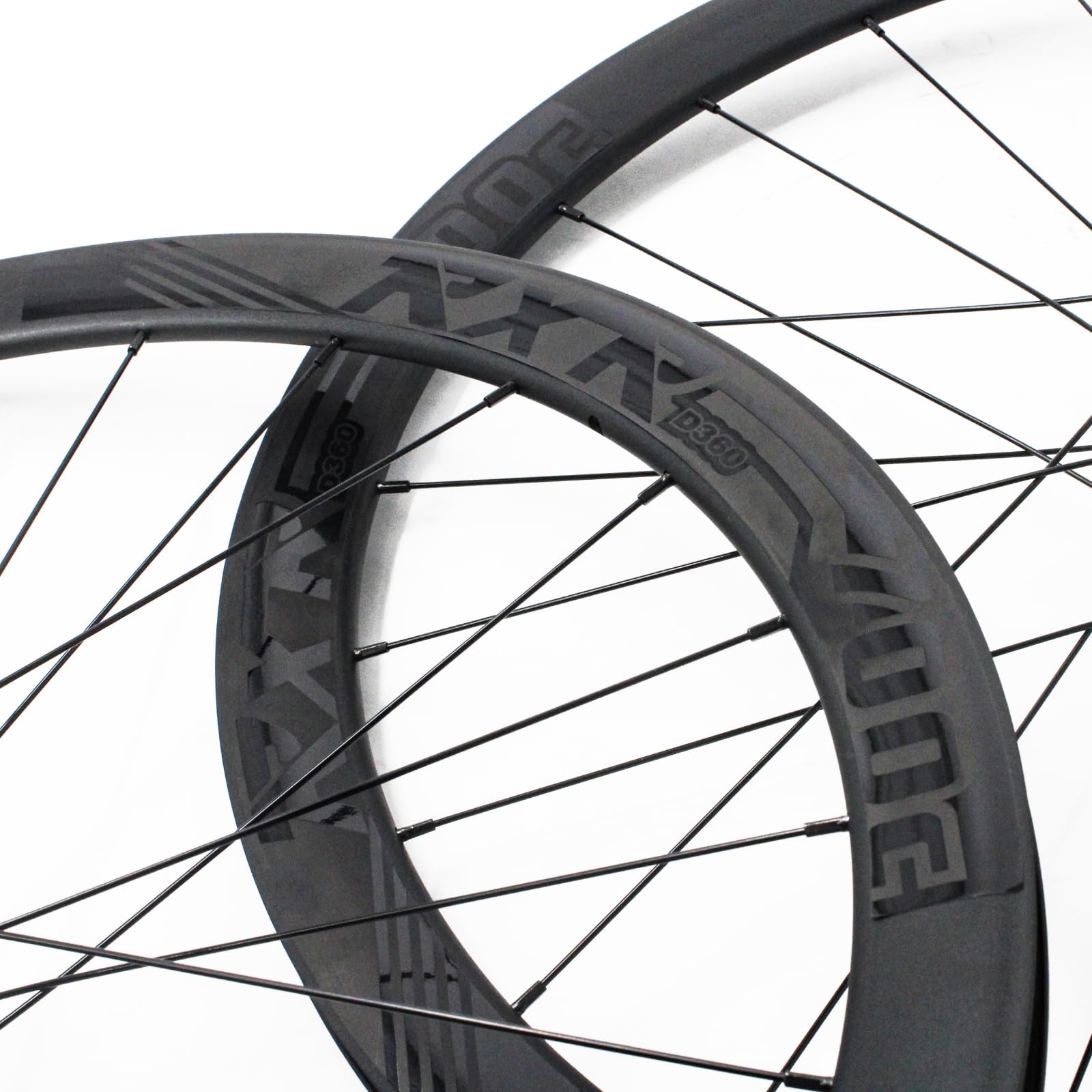 Road Bike Wheelset 700c Disc Brake Aluminum Alloy 40mm Depth Rims Suitable for 8/9/10/11 Speed with Quick Release/Thru Axle 24 Holes