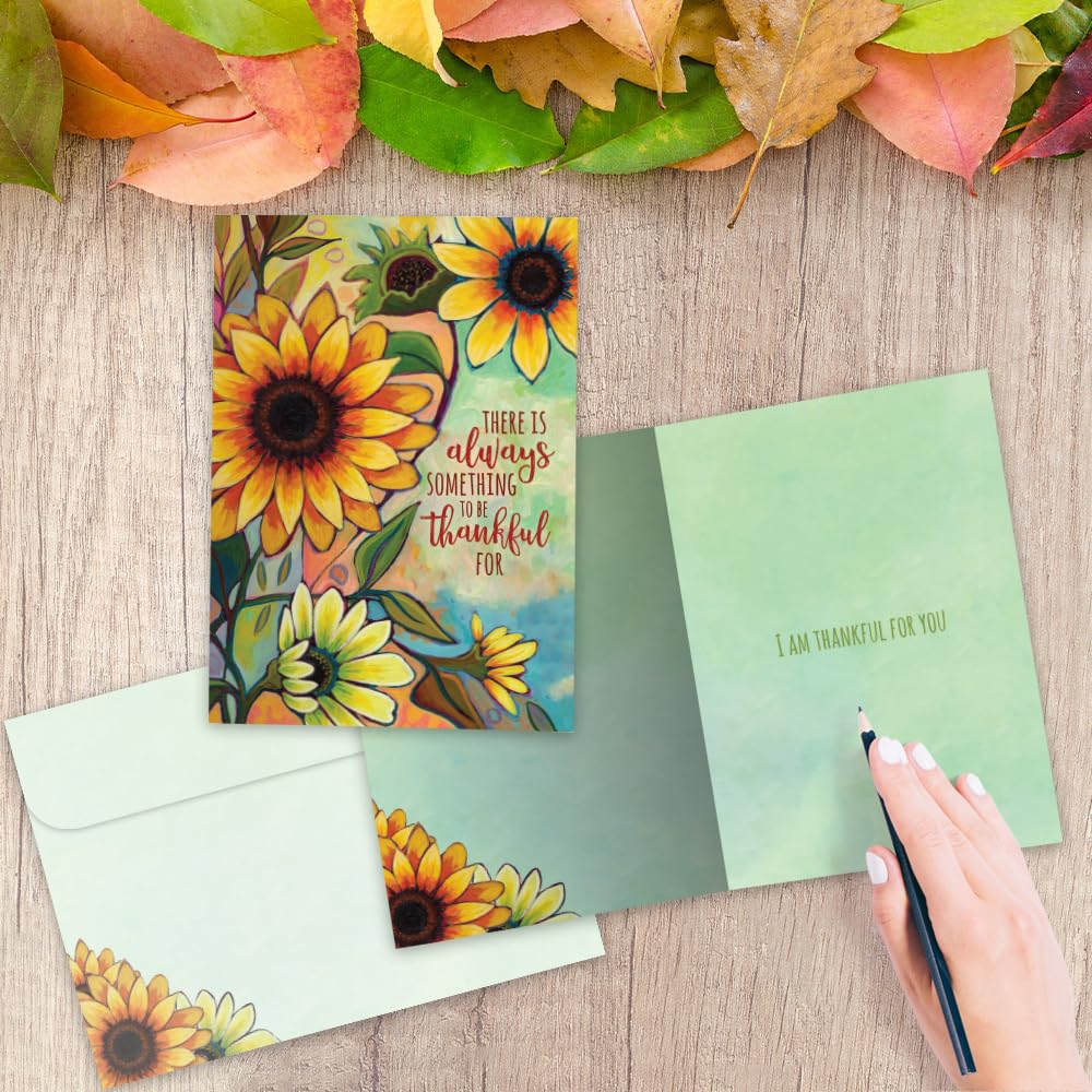 Tree-Free Greetings Herbst-Erntedank-Karte, 12,7x17,8 Cm – Umweltfreundlich, 100% Recycelt, Made In USA