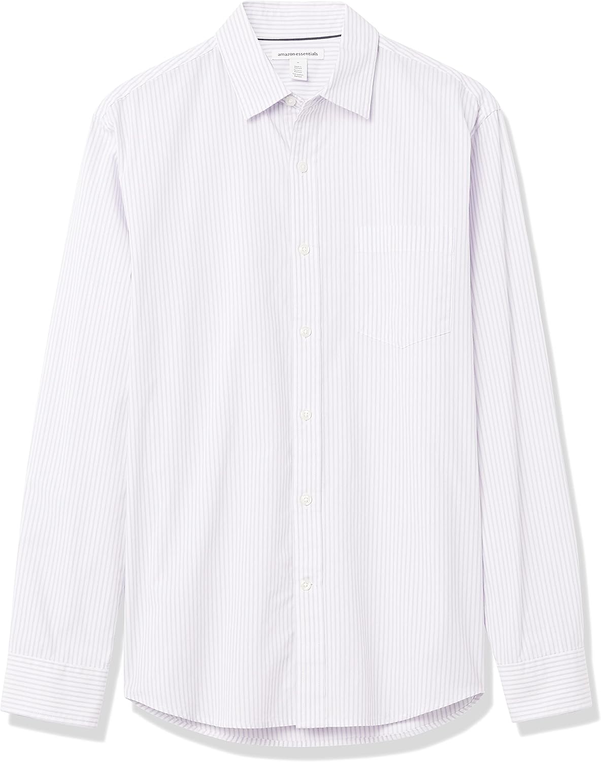 Amazon Essentials Men's Regular-Fit Long-Sleeve Casual Poplin Shirt - Image 7