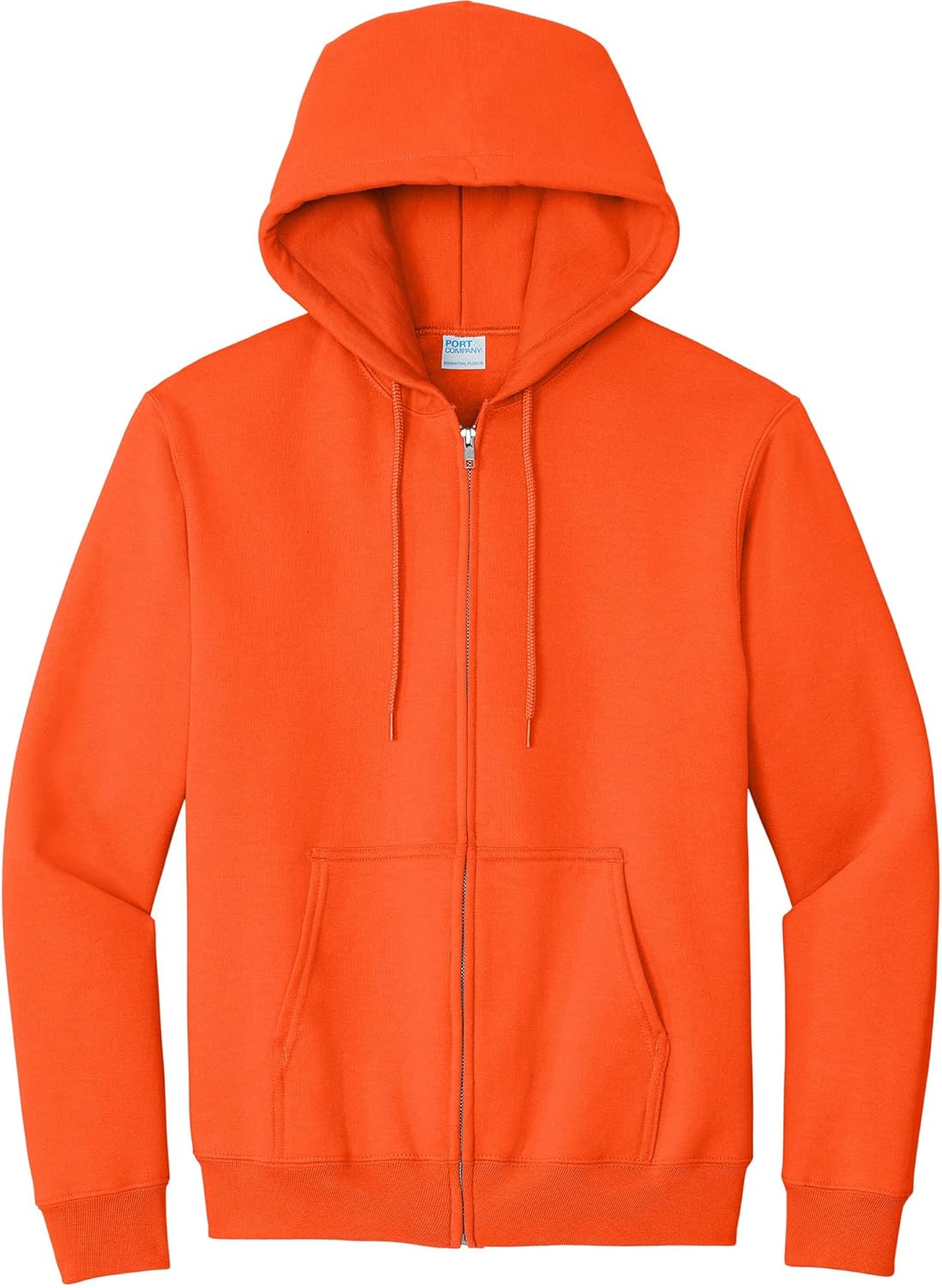 Port & Co TALL Essential Fleece Full-Zip Hooded Sweatshirt-PC90ZHT