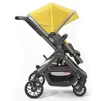 Vista 7 de Diono Quantum Hop 'n Roll - Tabla para cochecito, plataforma deslizante desmontable con sistema Clip 'n' Go, color azul