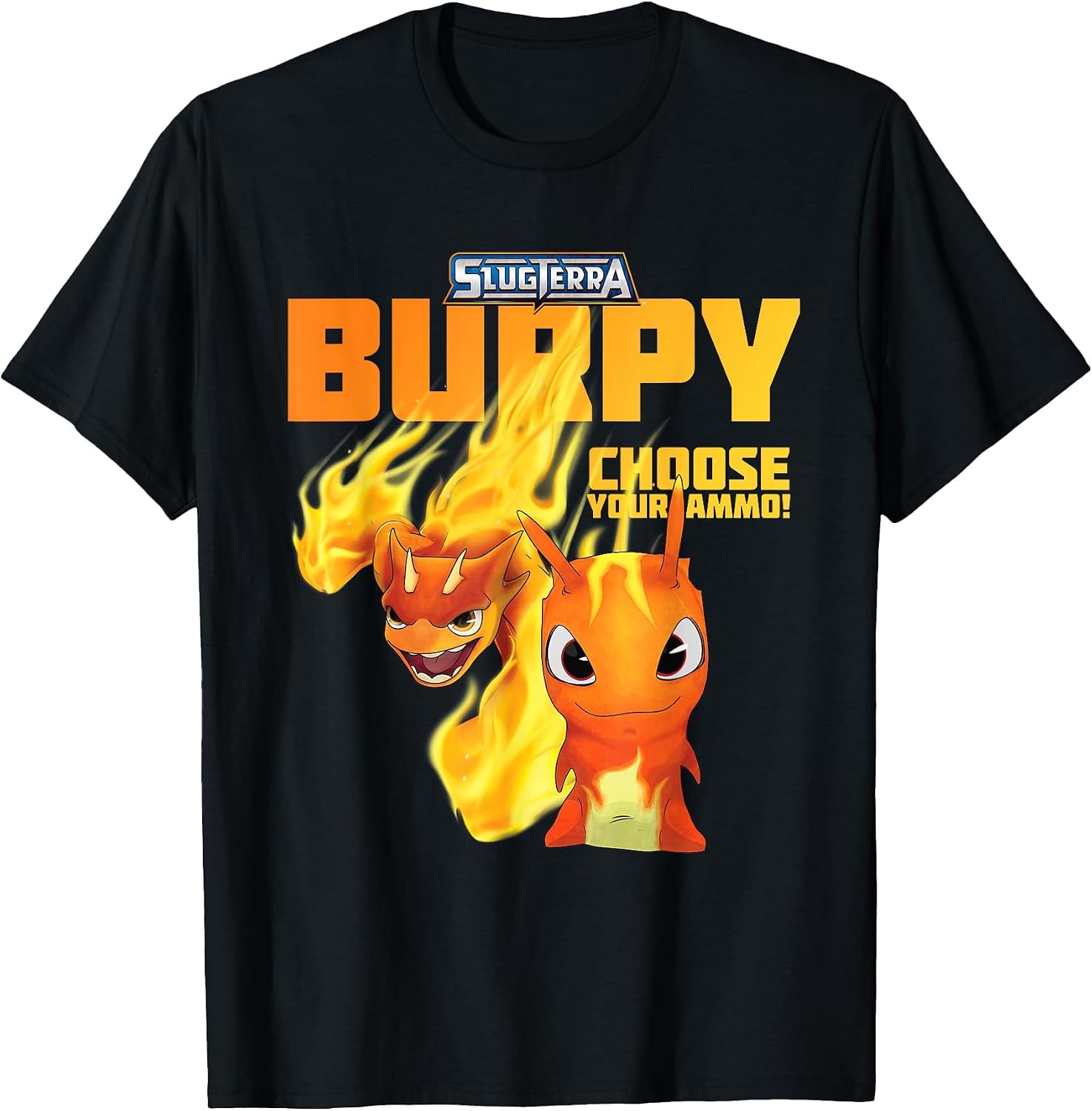 Slugterra Licensed Merch | Choose Your Ammo, Burpy | STC1005 T-Shirt
