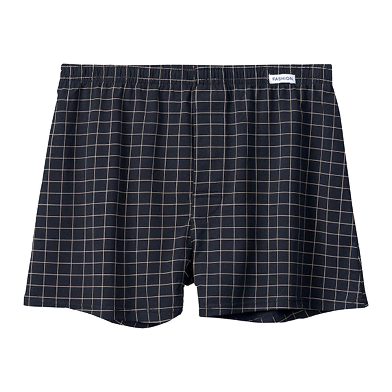 SRZYMJ Männer Boxershorts Unterhosen Männer Retroshorts Für Herren Boxershorts aus Bambusfaser, Unterwäsche für Herren, Bambusfaser-Boxershorts, Boxershorts aus Eisseiden