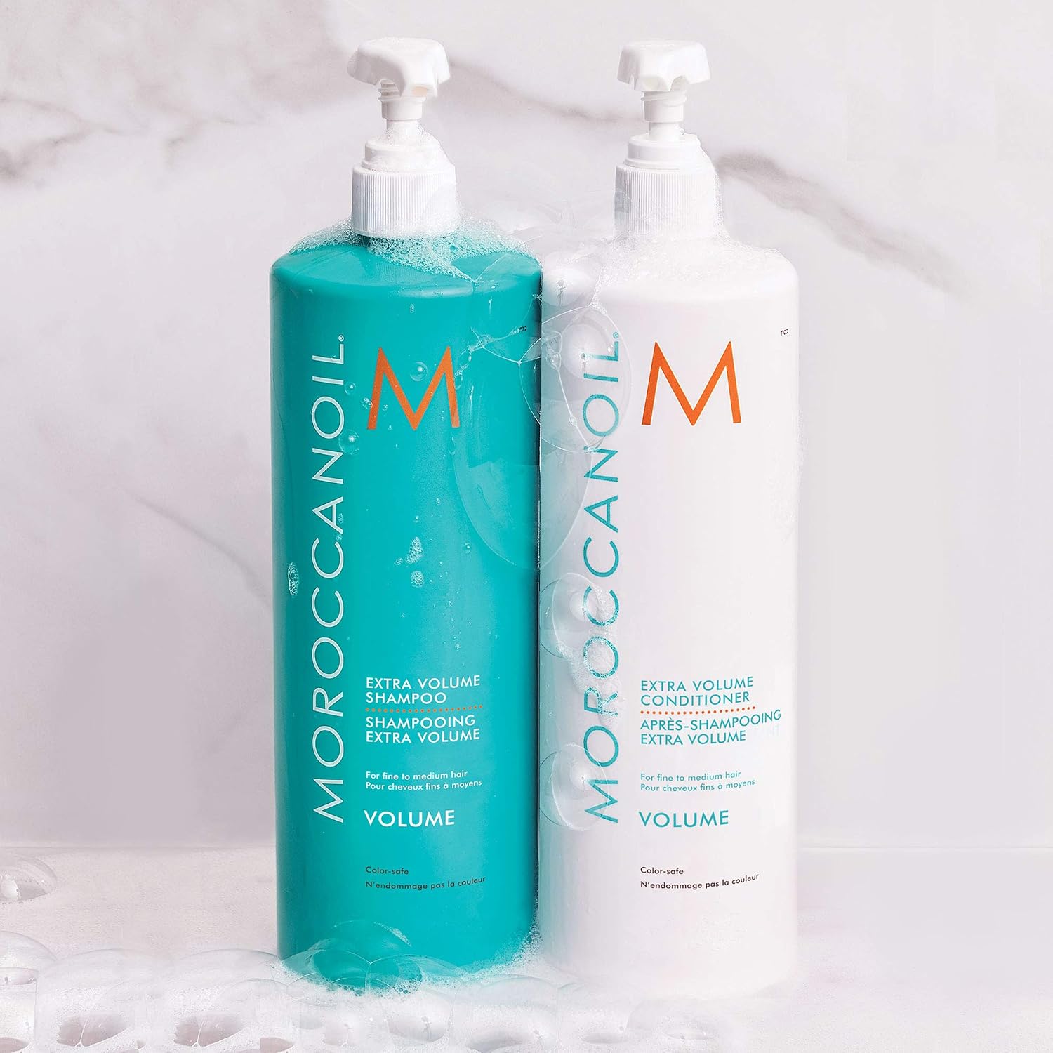 Moroccanoil Shampoo & Conditioner Half-Liter Set, White, 453 g (Pack of 1) - Image 3