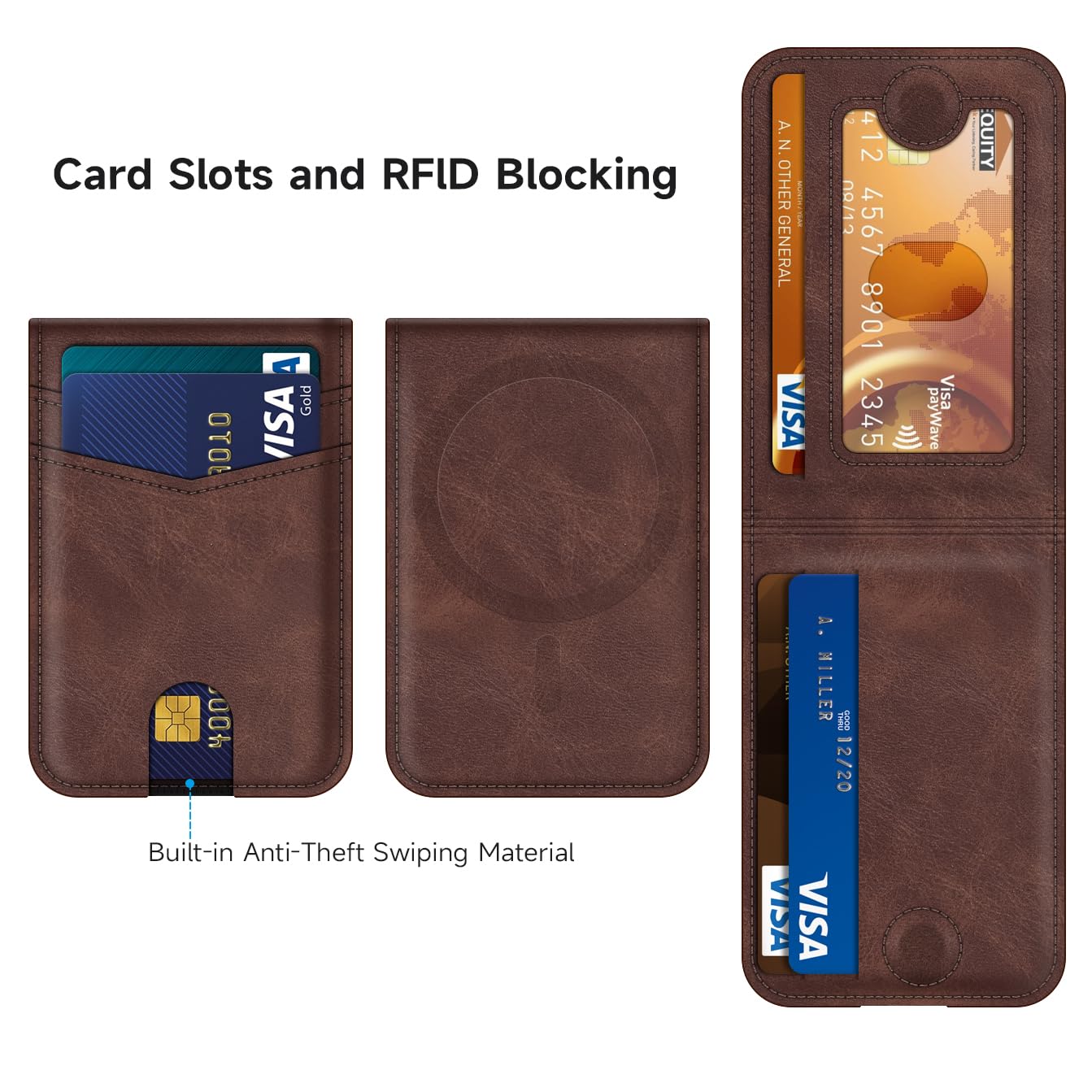 MOBESV 2-in-1 Magnet-Handyhülle Für IPhone 13 Pro Mit Wallet & Ständer – MagSafe Kompatibel